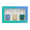 3 Mini Square Nail Polish Bottles in Window Box